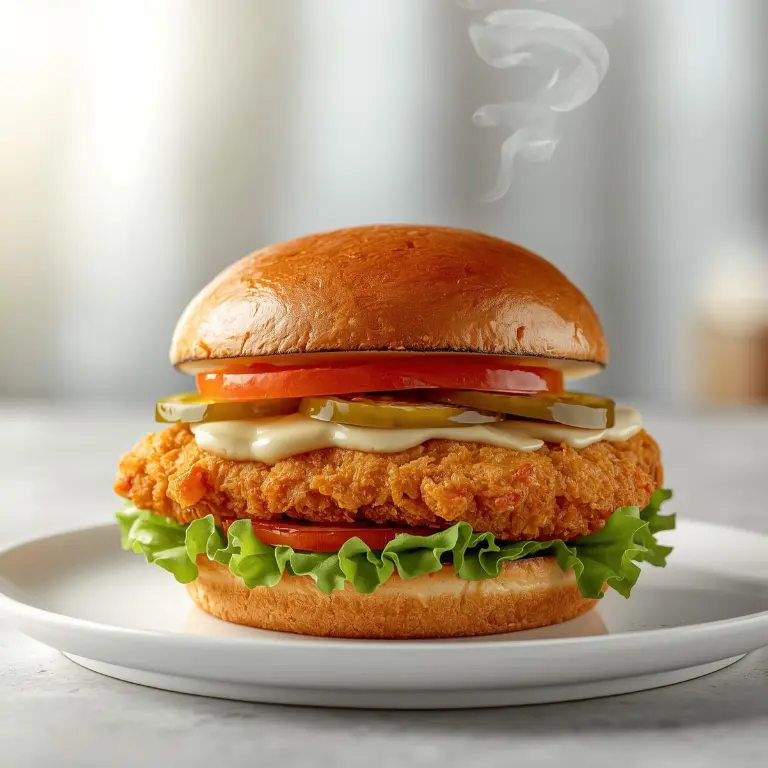 Crispy Chicken Burger