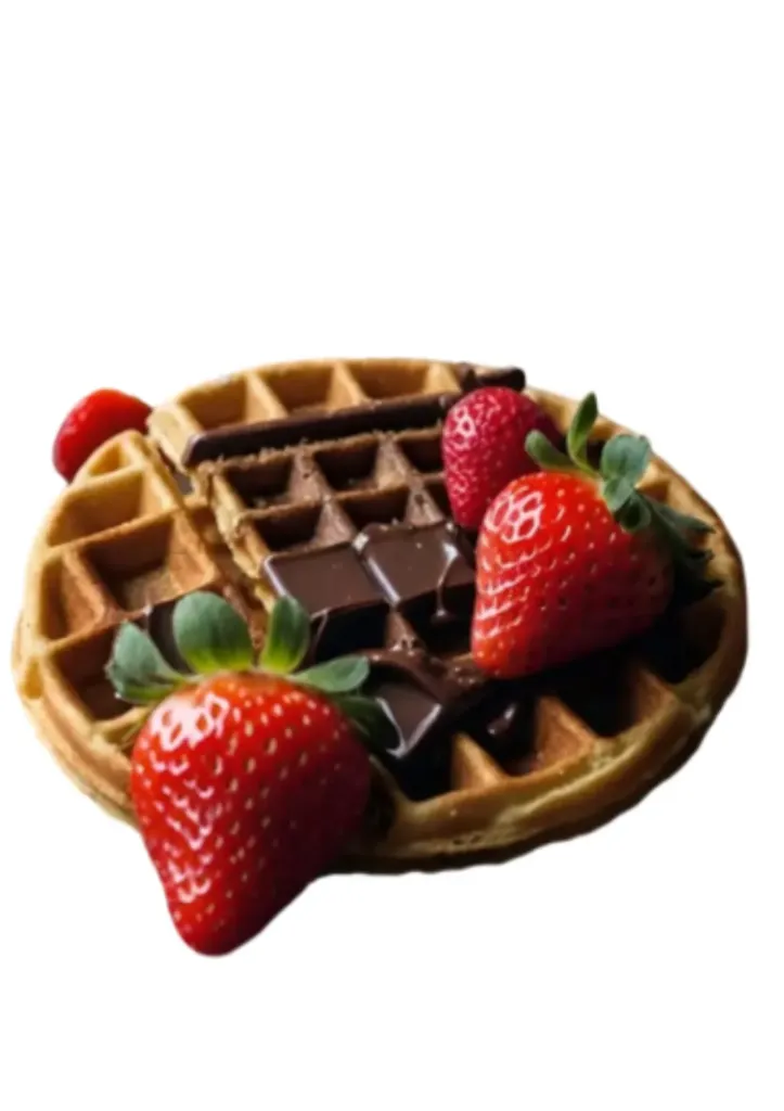 Waffle Chocolate Fruit Fusion